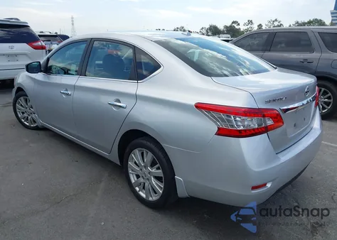 2015 Nissan Sentra Sl из США, поврежденный, VIN 3N1AB7AP8FY314418
